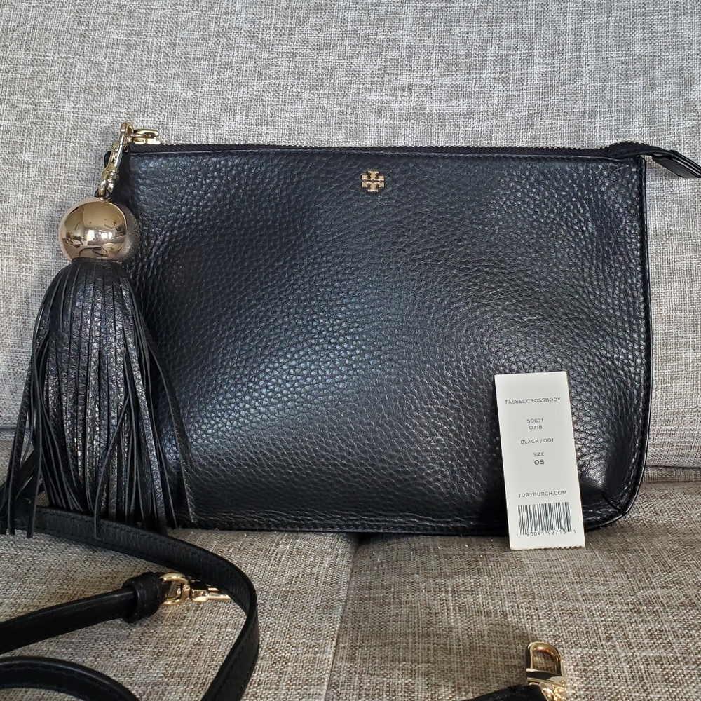 *NWT* Tory Burch Tassel Crossbody Clutch